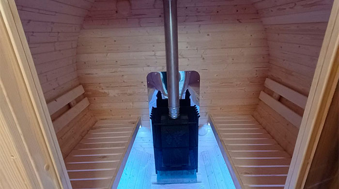 Sauna barril
