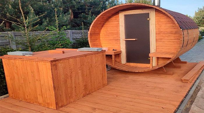 Sauna barril